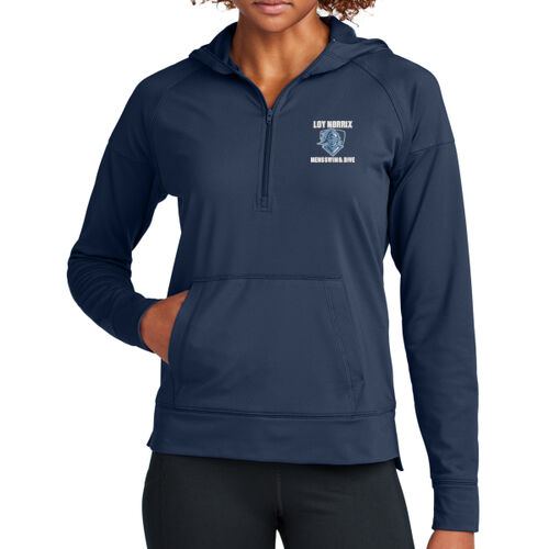 Women's Sport Wick® Stretch 1/2 Zip Hoodie Thumbnail