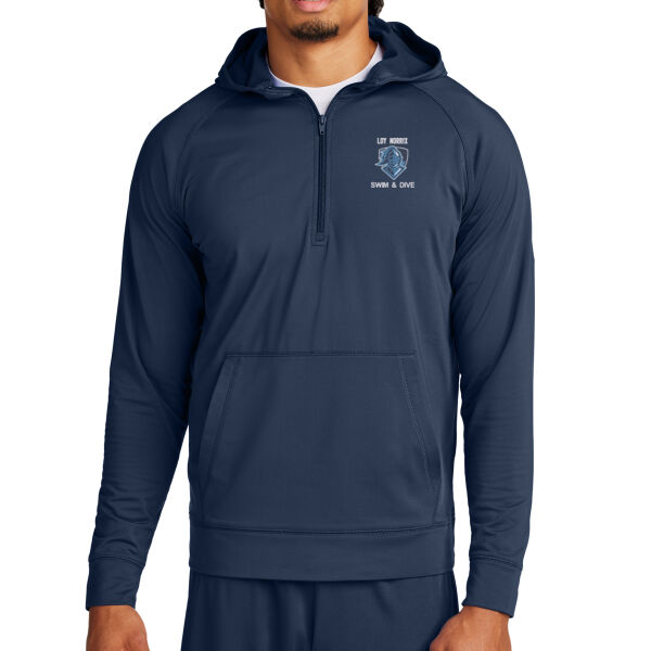 Men's Sport Wick® Stretch 1/2 Zip Hoodie Thumbnail