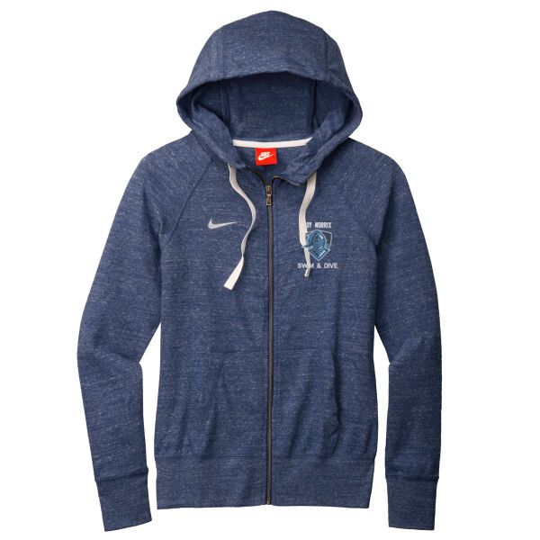 Nike Women's Gym Vintage Full Zip Hoodie  Thumbnail