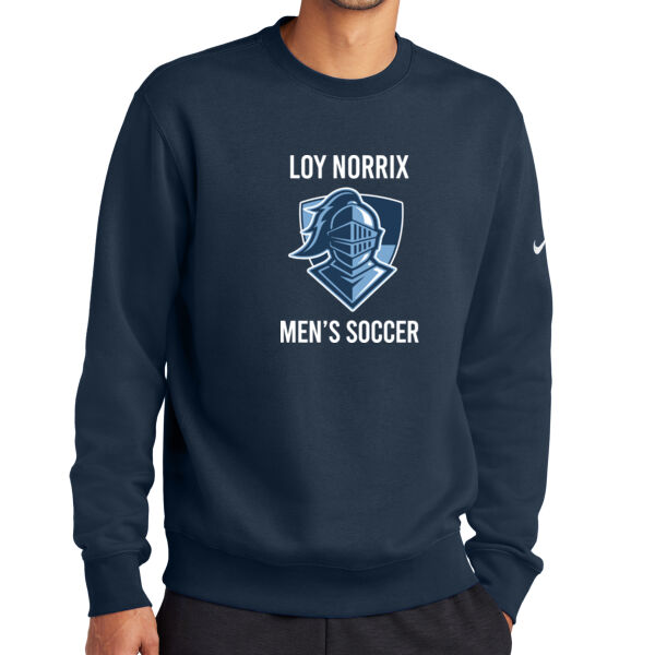 Nike Club Fleece Sleeve Swoosh Crew Thumbnail