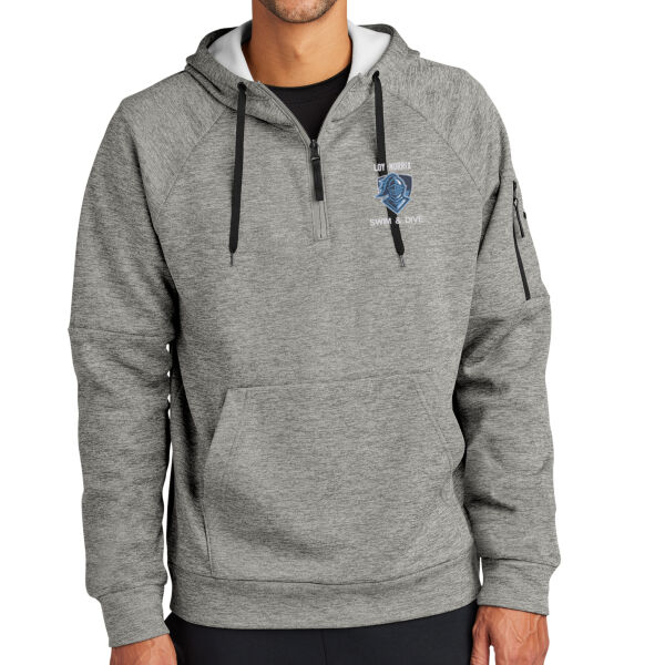 Nike Therma-FIT Pocket 1/4 Zip Fleece Hoodie Thumbnail