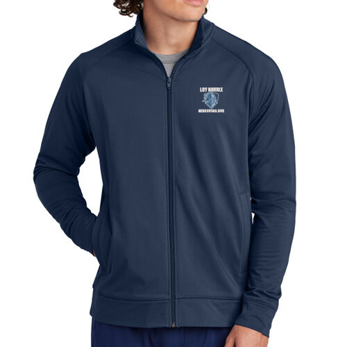 Sport-Tek® Sport-Wick® Stretch Full-Zip Cadet Jacket Thumbnail