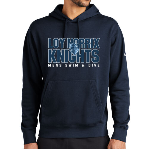 Nike Club Fleece Sleeve Swoosh Hoodie - Name Option Thumbnail